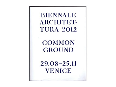 Biennale Architettura 2012, Common Ground, Catalogue